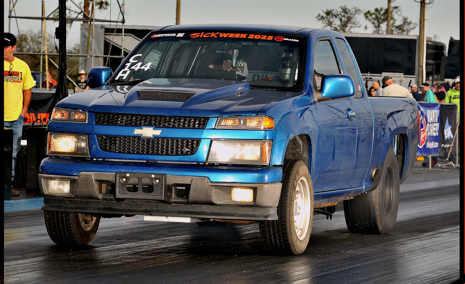 The truck launching at Sick Week 2025